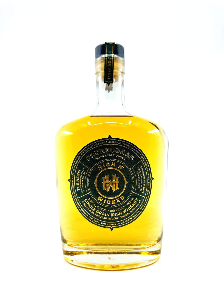 High N Wicked Foursquare Single Grain Irish No7 750 ML