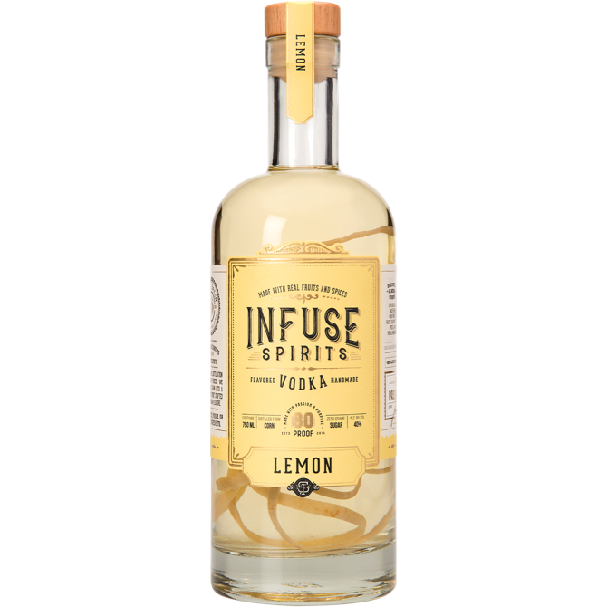Infuse Spirits Lemon Vodka Batch 750 ml