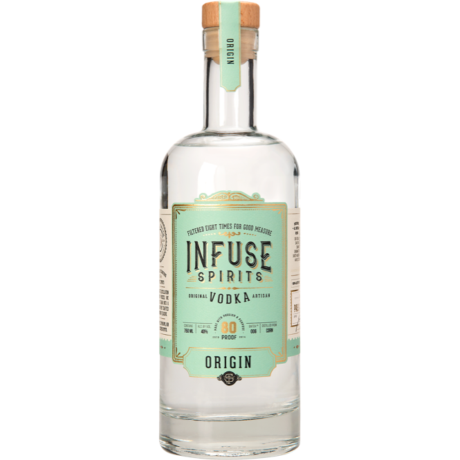 Infuse Spitits Origin Vodka 750 ml