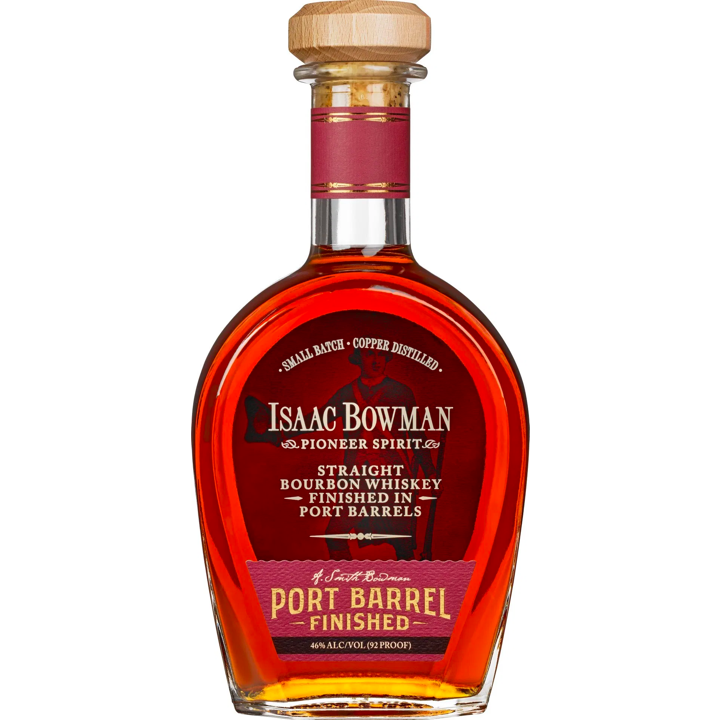 Isaac Bowman Pioneer Spirit Port Barrel Finished Straight Bourbon 750 ml