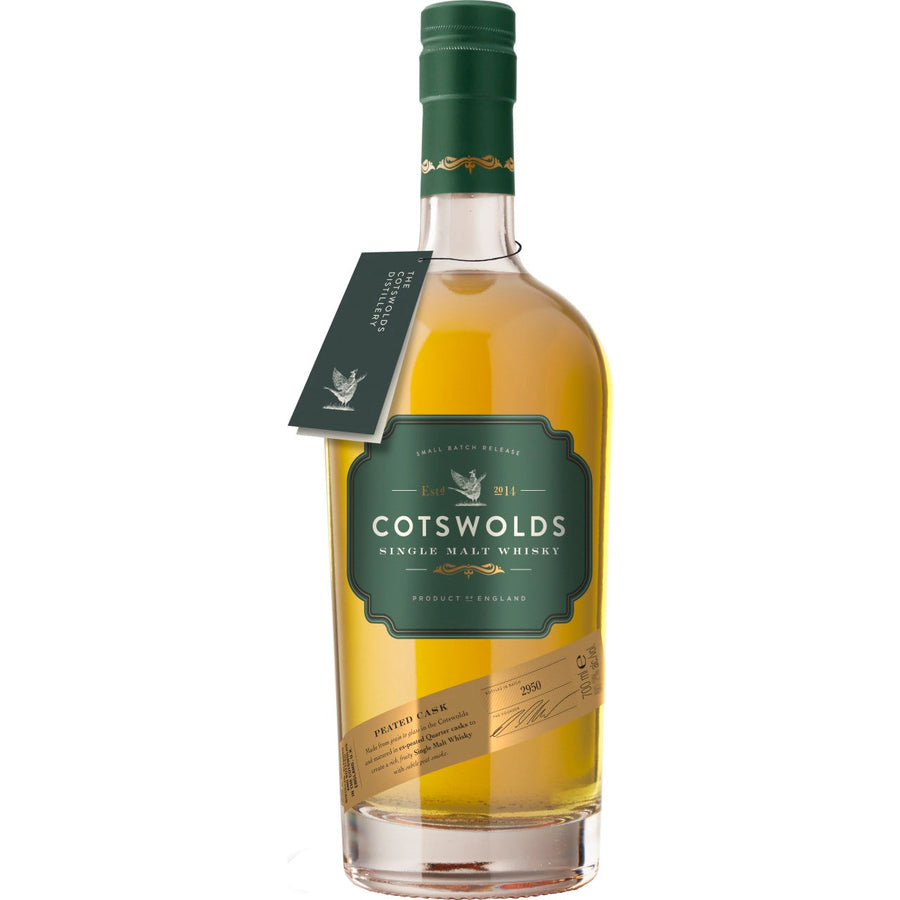 Cotswolds Peated Cask Single Malt (Batch 1600) 700ml