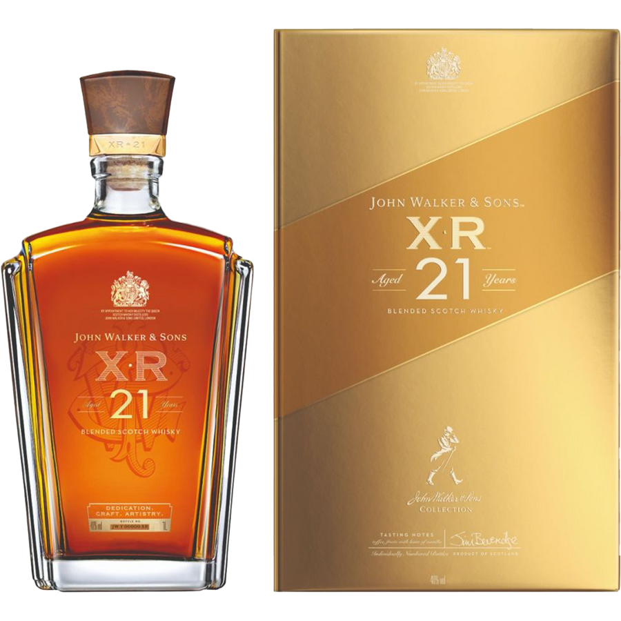 Johnnie walker and sons XR 21 years 750 ml