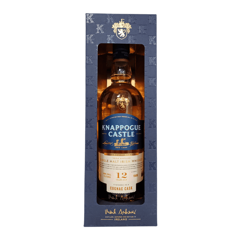 Knappogue Castle Congac Cask Single Malt Irish Whiskey 12 year 750 ml