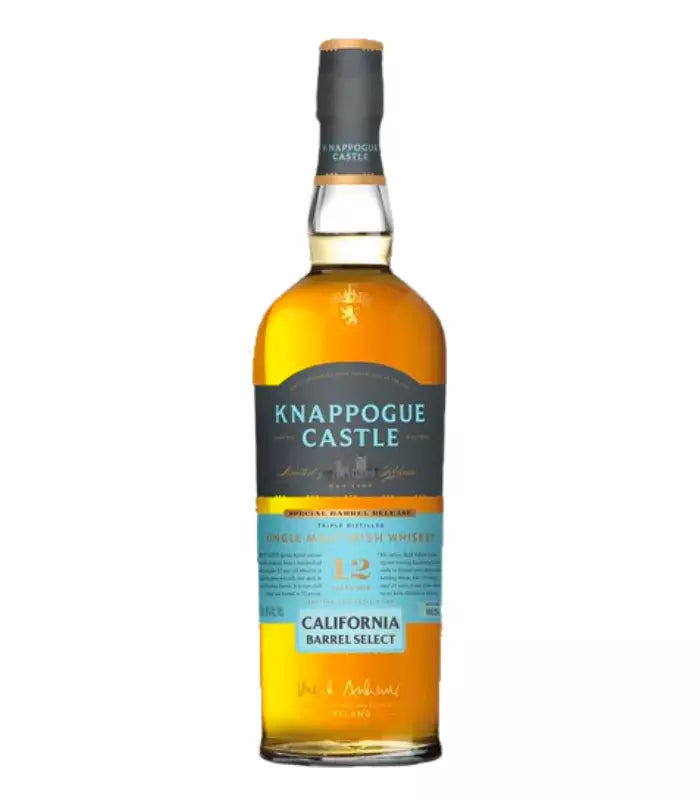 Knappogue Castle California Barrel Select Limited Release Single Malt Irish Whiskey 12 year 750 ml