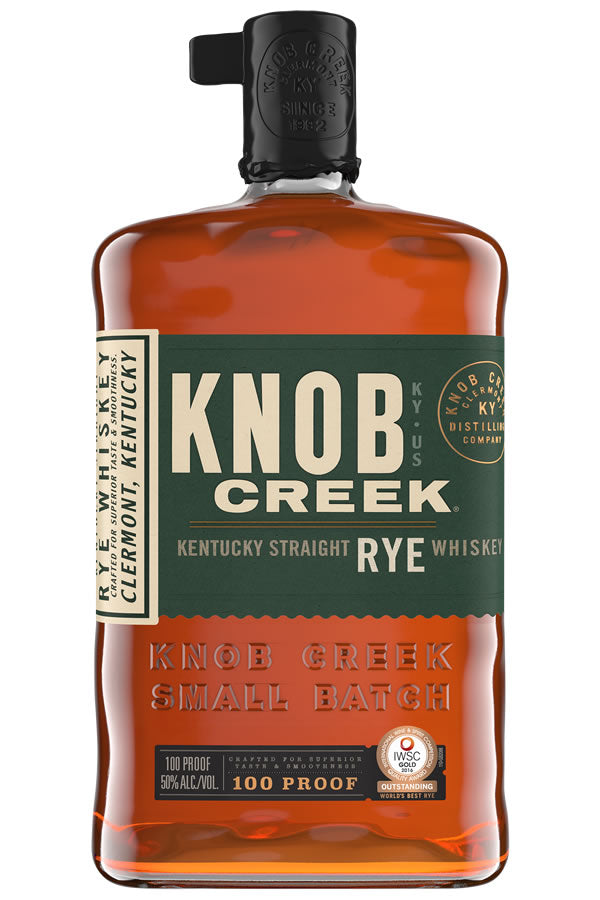 Knob Creek 100 Proof Small Batch Kentucky Straight Rye Whiskey 750 ml