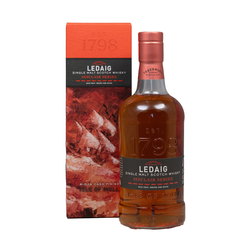 Ledaig Single Malt Scotch Sinclair Series Isle of Mule Rioja Cask Finish 700 ml