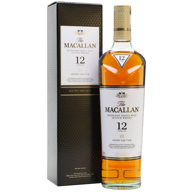 The Macallan 12 Year Old Sherry Oak 750 ml