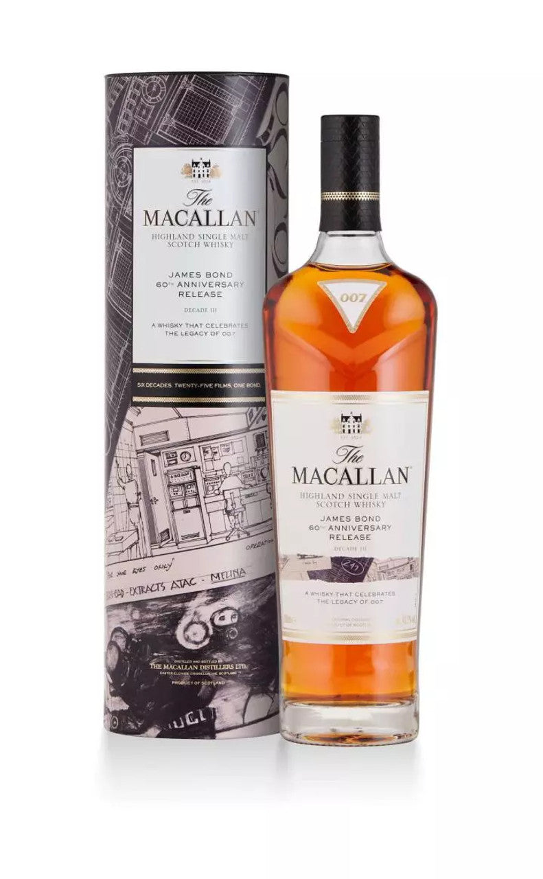 Macallan James Bond 60th Anniversary Release Decade III 700ml