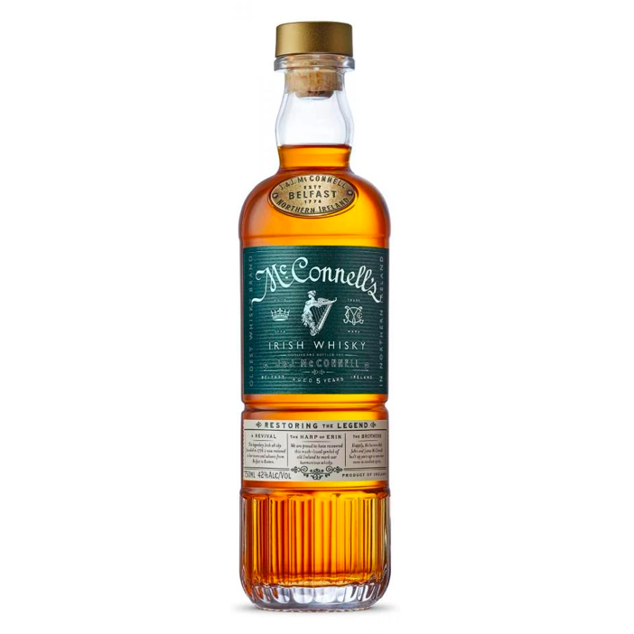 McConnells JJ Irish Whisky 750 ml