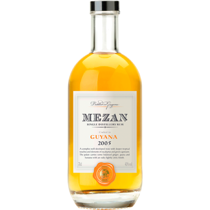 Mezan Single Distillery Rum Guyana 2005 750 ml