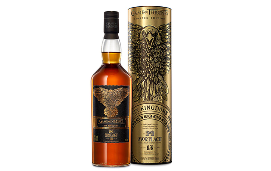 Game of Thrones Six Kingdoms Mortlach single malt 15 years single malt 92pf 750 ml