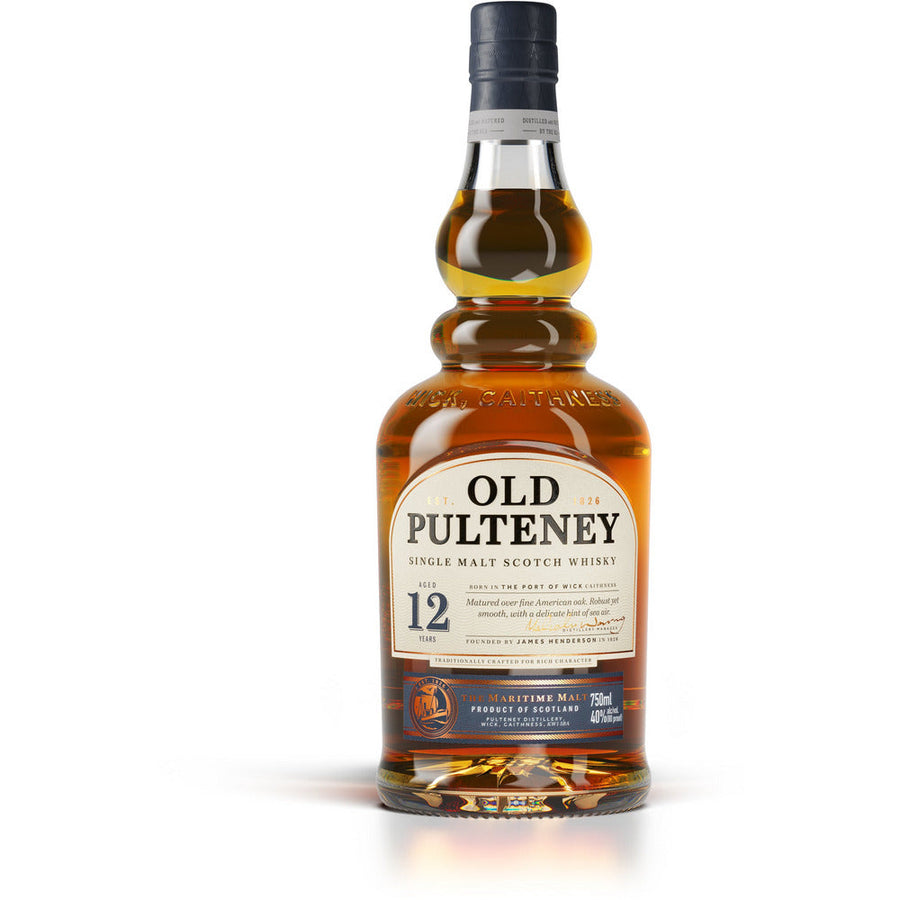 Old Pulteney 12 Year Single Malt Scotch 750 ml