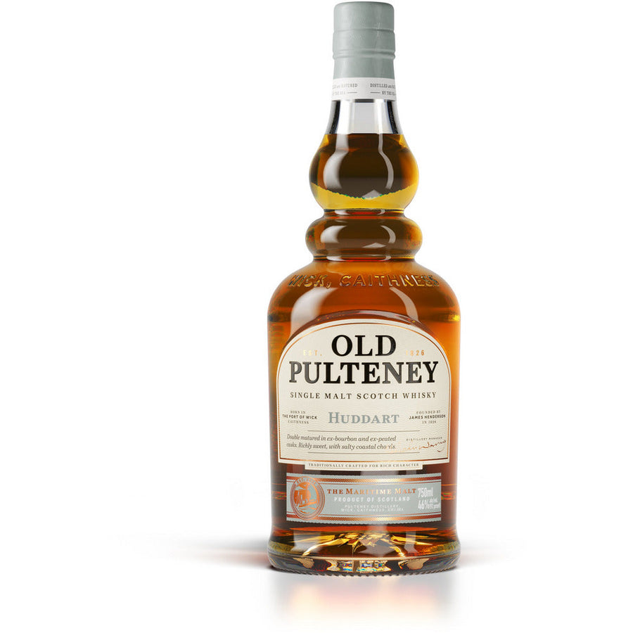 OLD PULTENEY Single Malt Scotch Huddart Fine Oak Matured 1826 750 ml