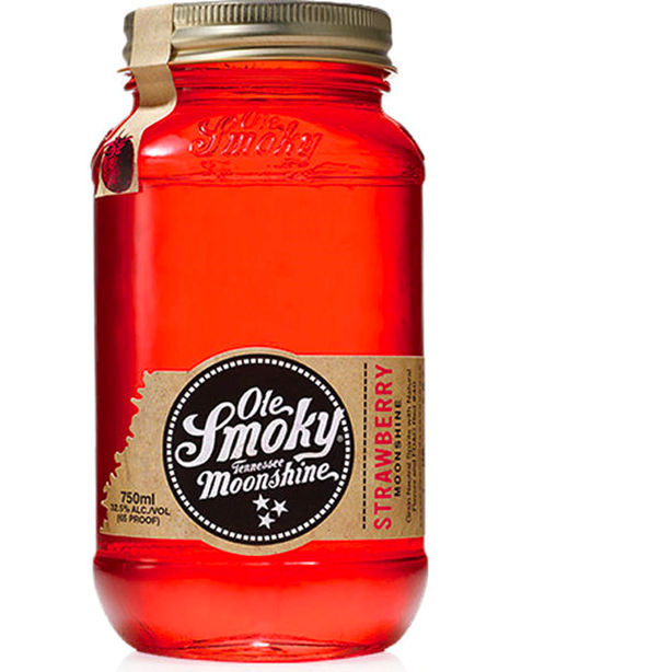 Ole Smoky Strawberry Moonshine 750 ml