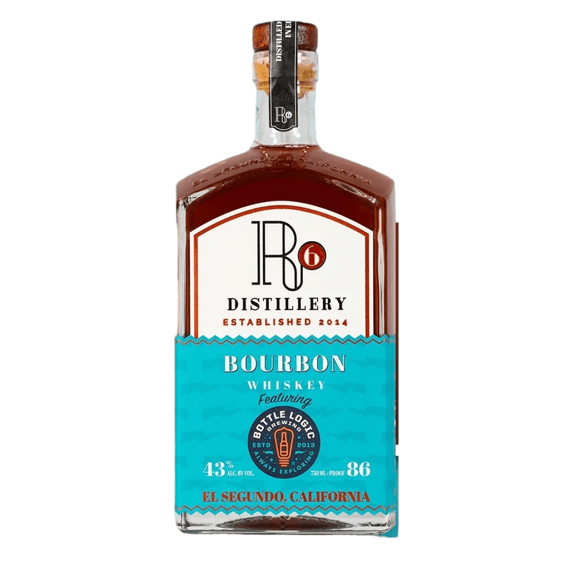 R6 Bourbon Whiskey Bottle Logic 750ml