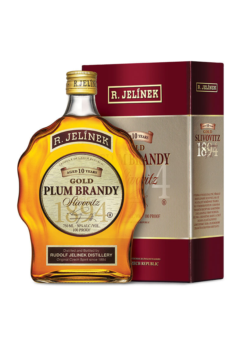 Jelinek Kosher Gold Slivovitz Plum Brandy 700ml