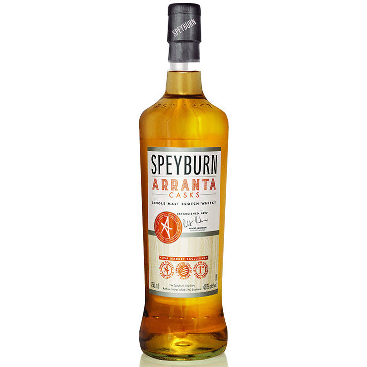 Speyburn Arranta Cask Single Malt Scotch Whiskey Gold 750 ml