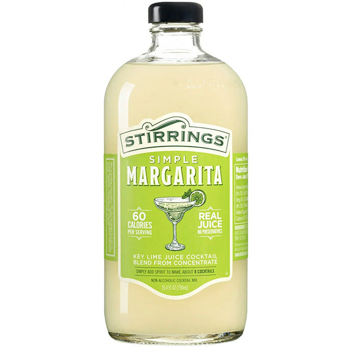 Stirrings Simple Margarita 60 calories 750ml