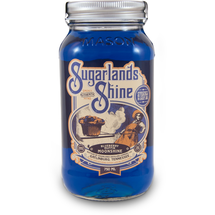 Sugarlands Shine Blueberry Muffin Moonshine 750 ml