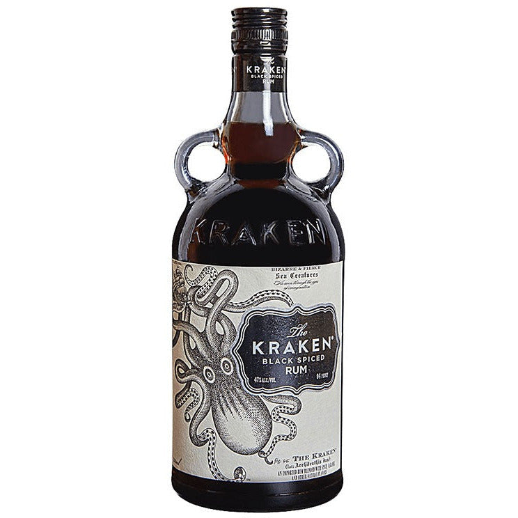 The Kraken Black Spiced Rum White Label 750ml