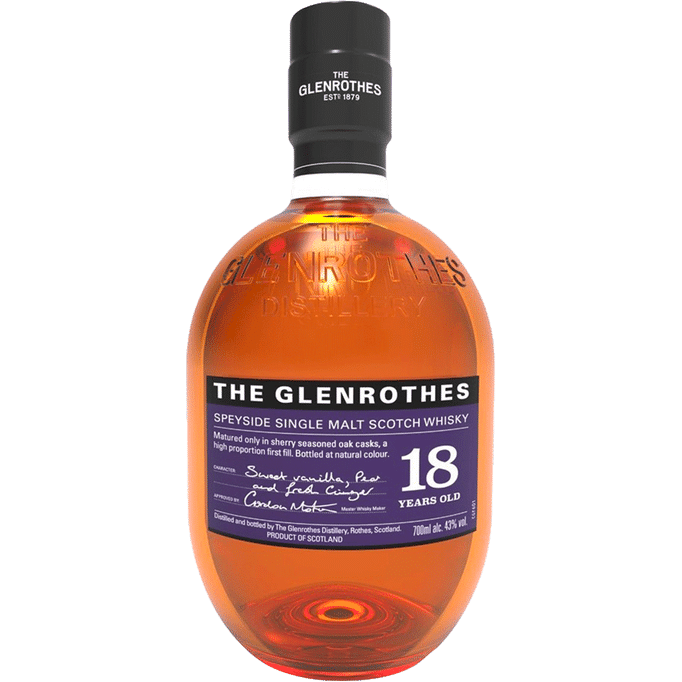 Glenrothes Speyside Single Malt Scotch Whisky 18 year 750 ml