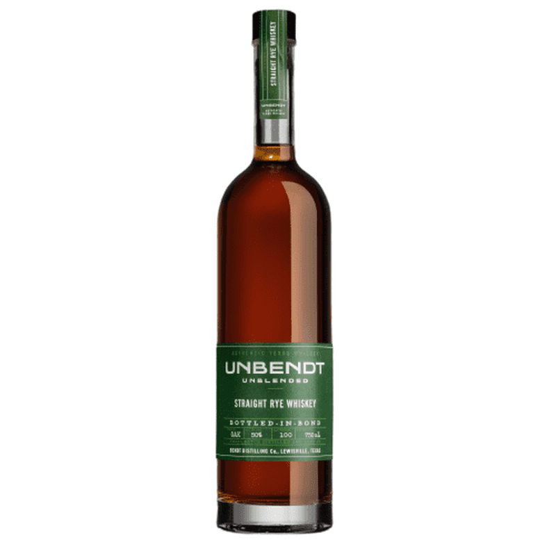 Unbendt Unblended Straight Rye Whiskey 750 ml