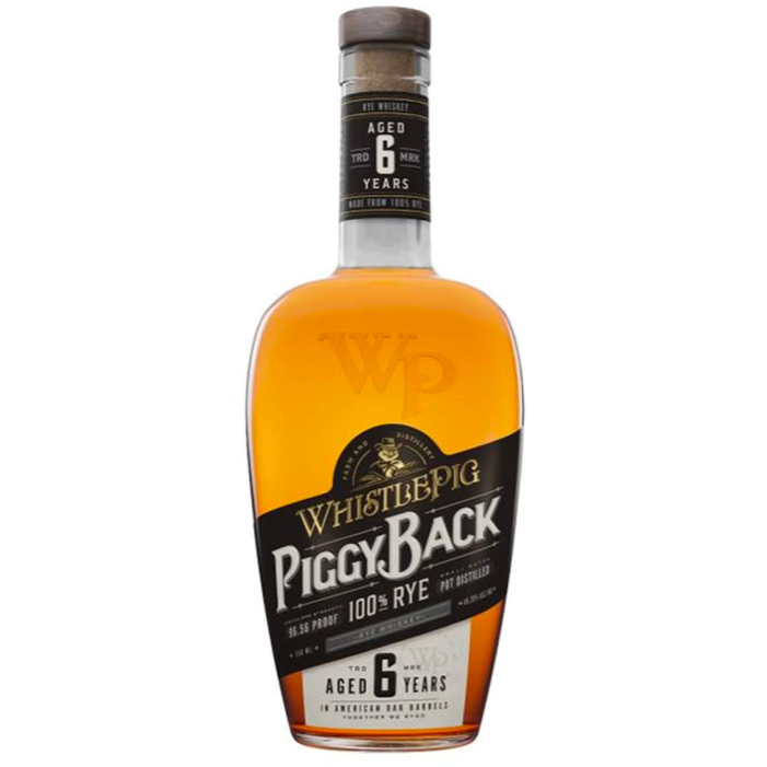 Whistlepig Piggy Back Rye 6 Year 750 ml