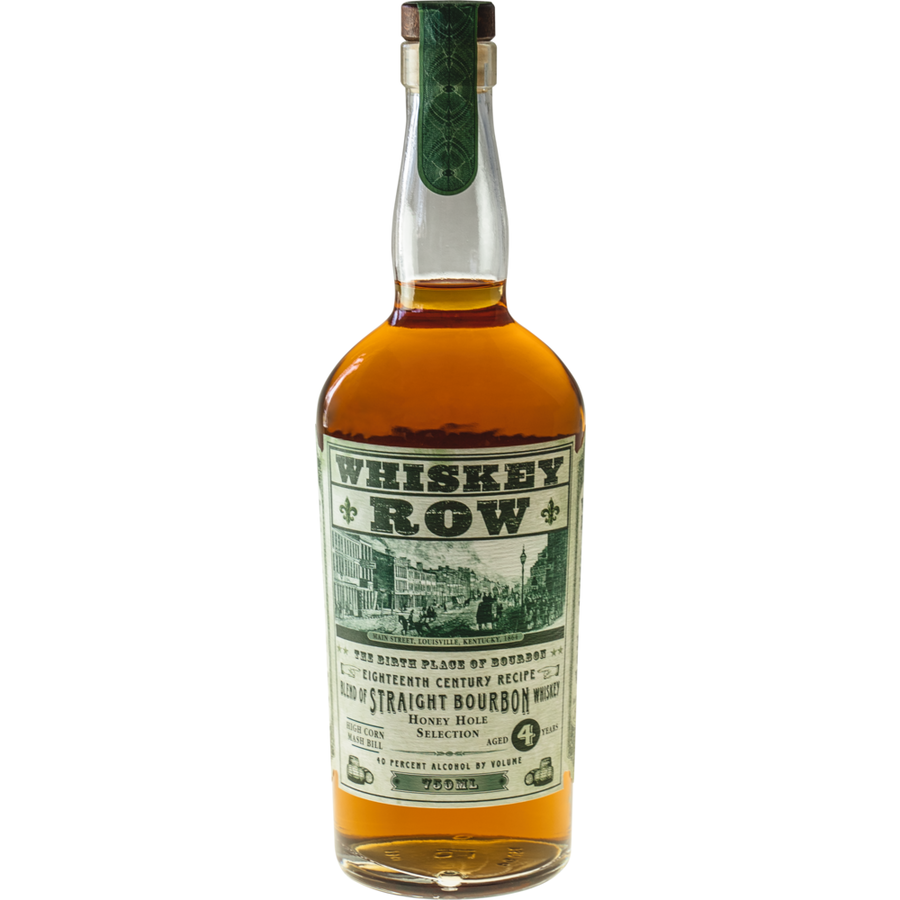 Whiskey Row Straight Bourbon Honey Hole Selection 4 year 750 ml