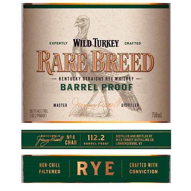 Wild Turkey Rare Breed Rye 750 ml
