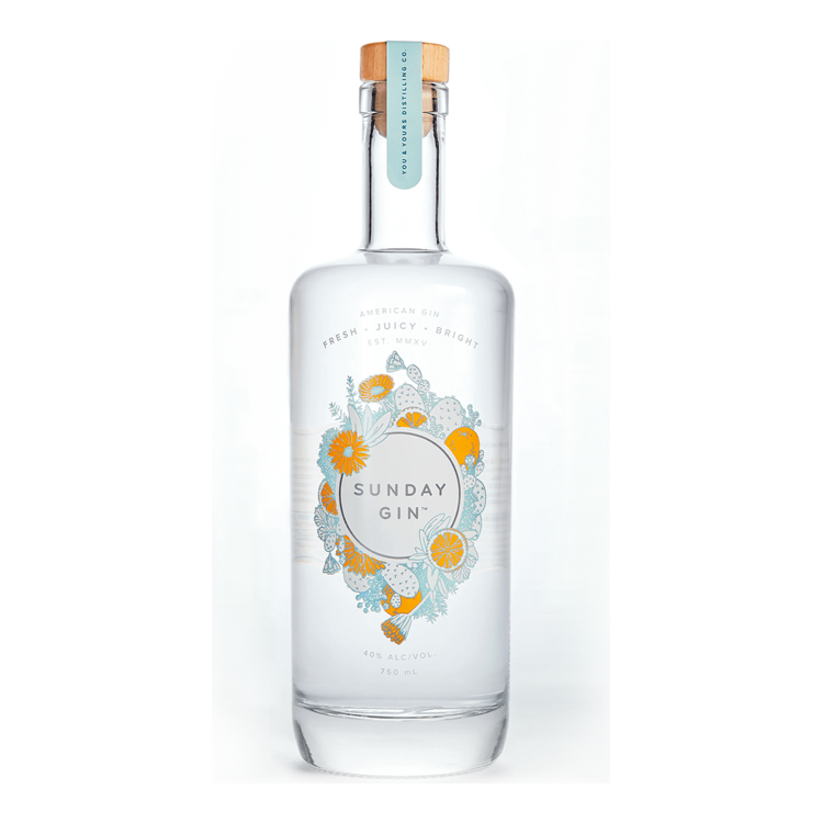 You & Yours Distilling Co Sunday Gin 750 ml