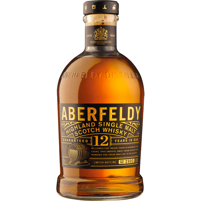 Aberfeldy 12 Year Single Malt 750ml