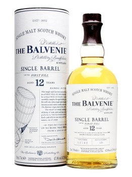 The Balvenie 12 Year Single Barrel Single Malt Scotch Whisky 750ml