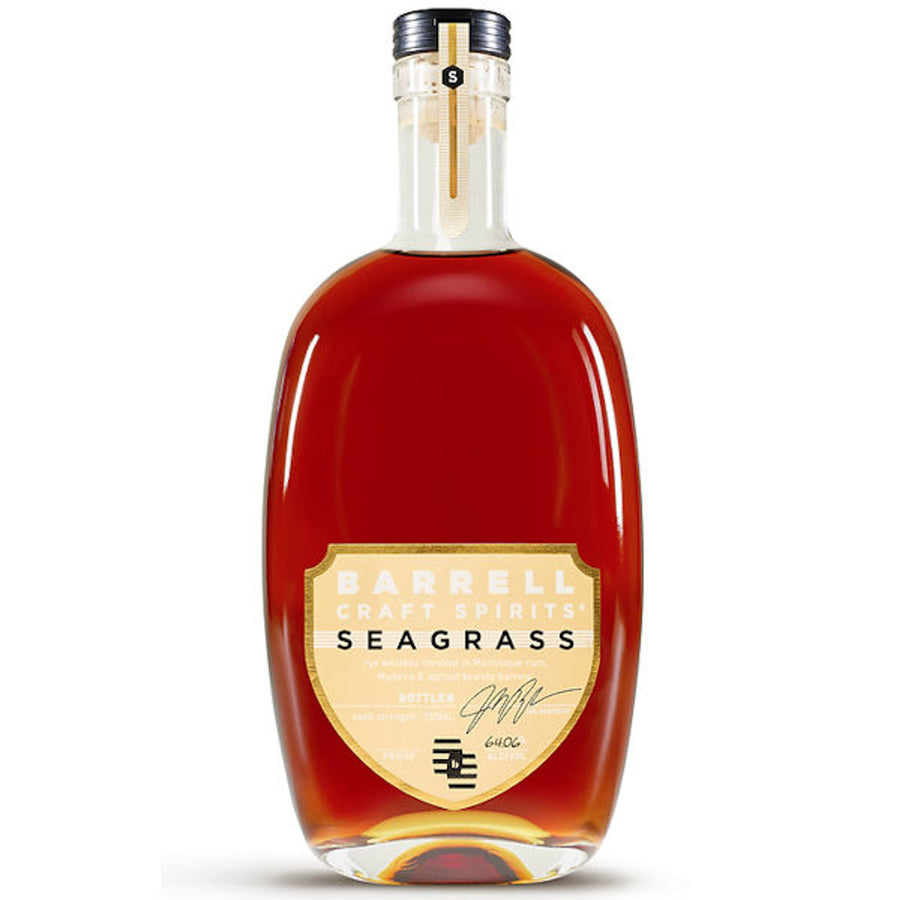Barrel Craft Spirits Seagrass Cask Strength Gold Label Rye 750 ml