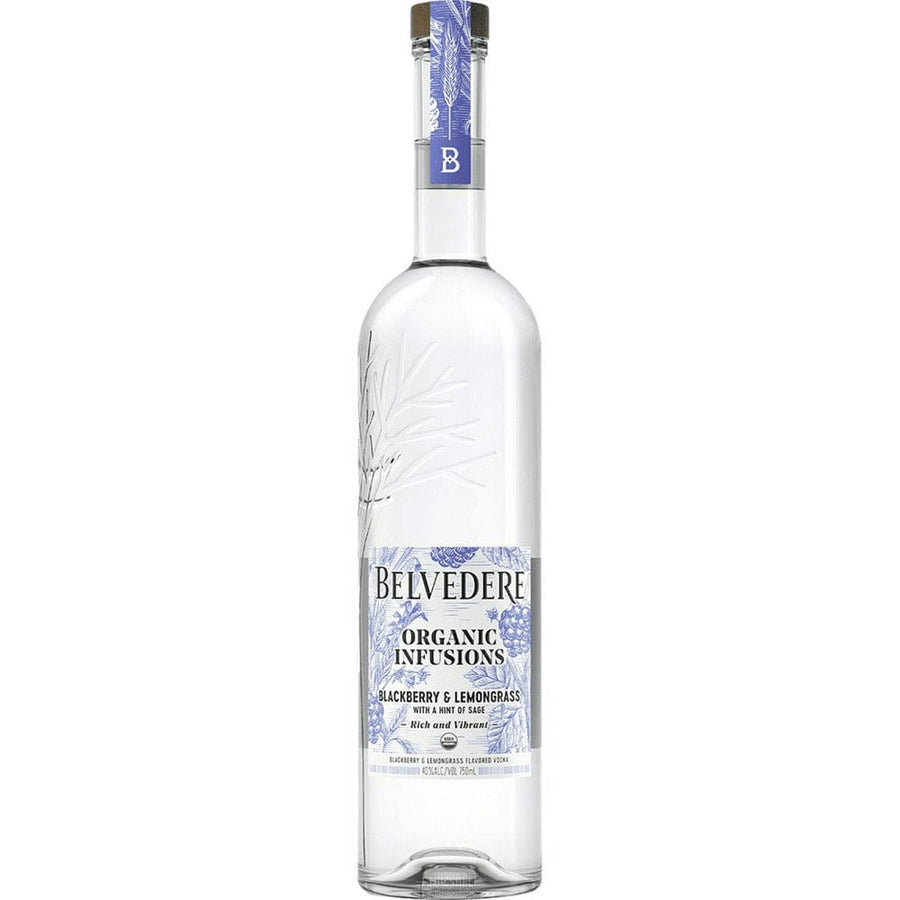 Belvedere Organic Infusions Blackberry & Lemongrass 750 ml