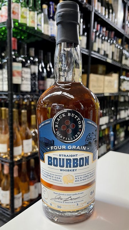 Black Button Four Grain Straight Bourbon 750ml