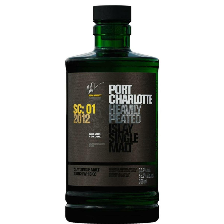 Bruichladdich Port Charlotte Sherry Cask Heavily Peated Single Malt Scotch Whiskey 750 ml
