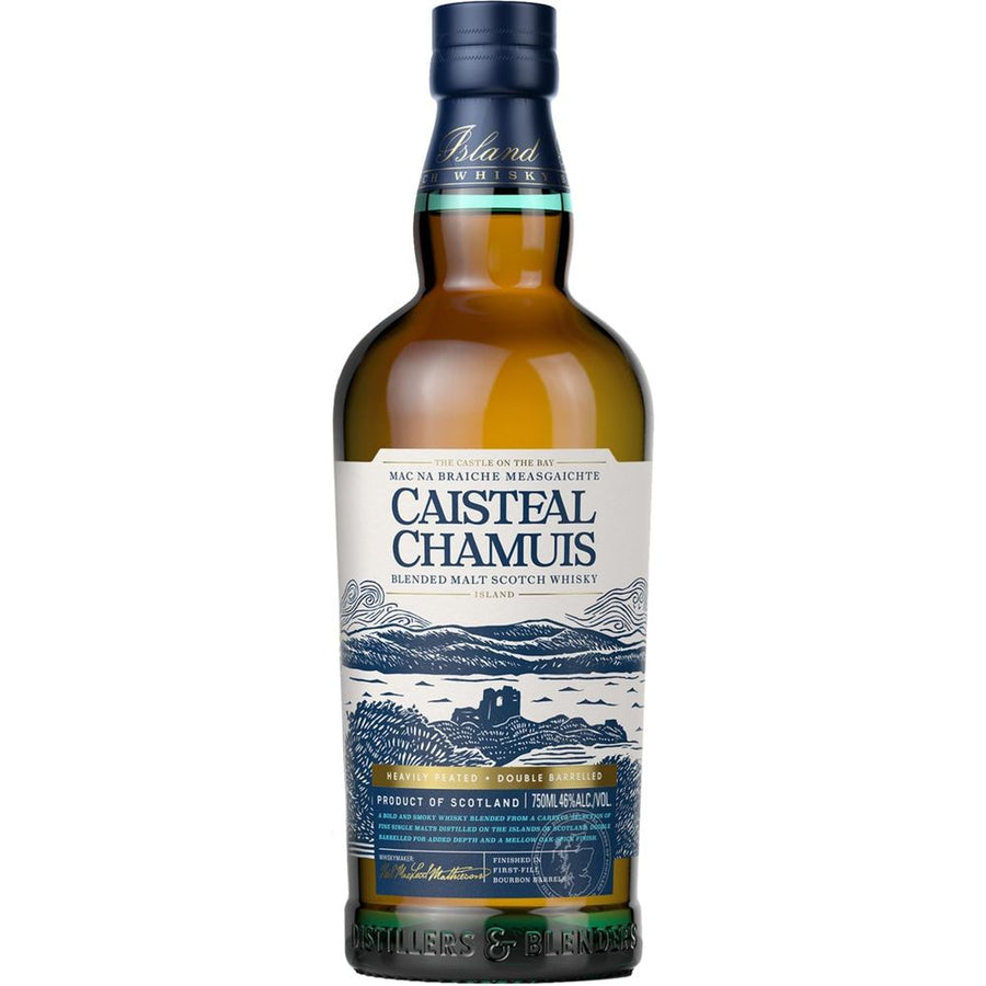 Caisteal Chamuis Heavily Peated Double Barreled Scotch 750 ml