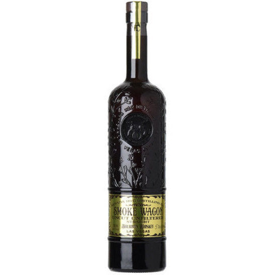Smoke Wagon Uncut Unfiltered Straight Bourbon Whiskey 750 ml