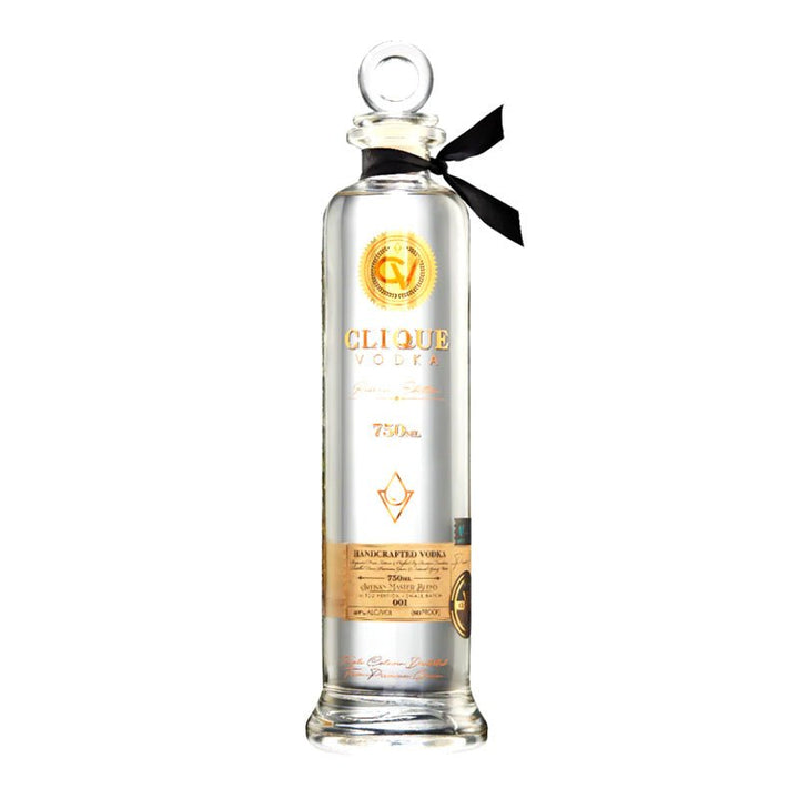 Clique Reserve Edition Handcrafted Vodka Artisan Master Blend Limited Edition Small Batch 001 750 ml