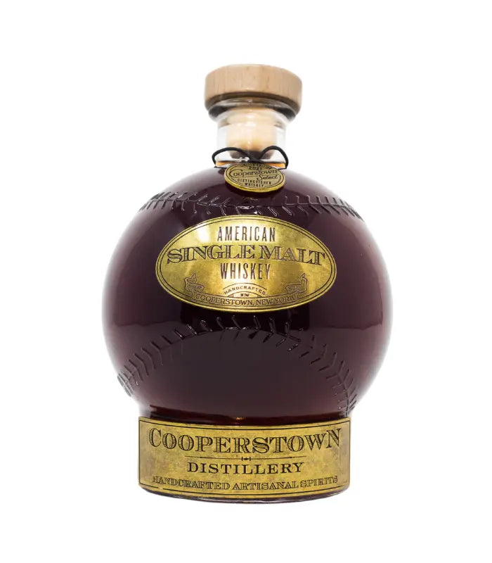 Cooperstown Limited Edition Baseball Decanter - Straight American Single Malt Whiskey 2022 750 ml