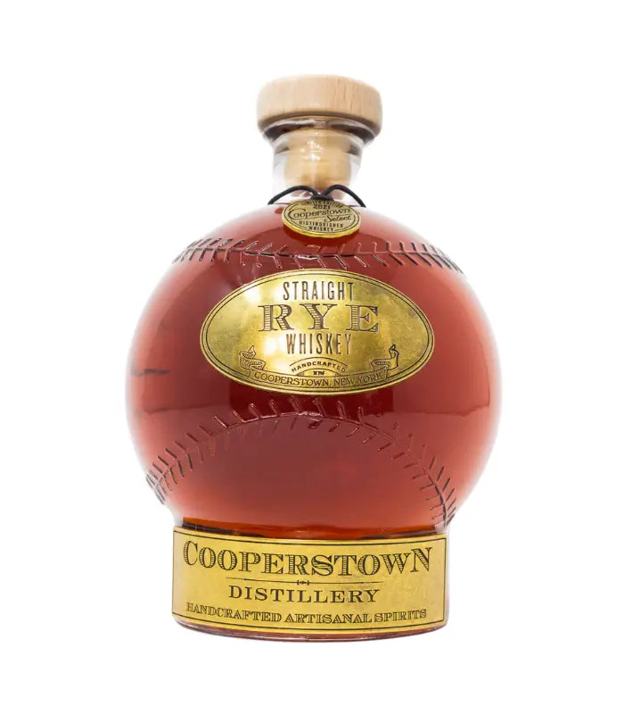 Cooperstown Limited Edition Baseball Decanter - Straight Rye 750 ml