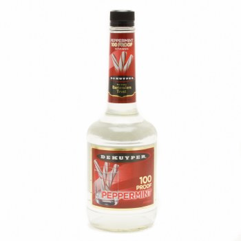 DEKUYPER PEPPERMINT SCHNAPPS 100 PROOF 750ml