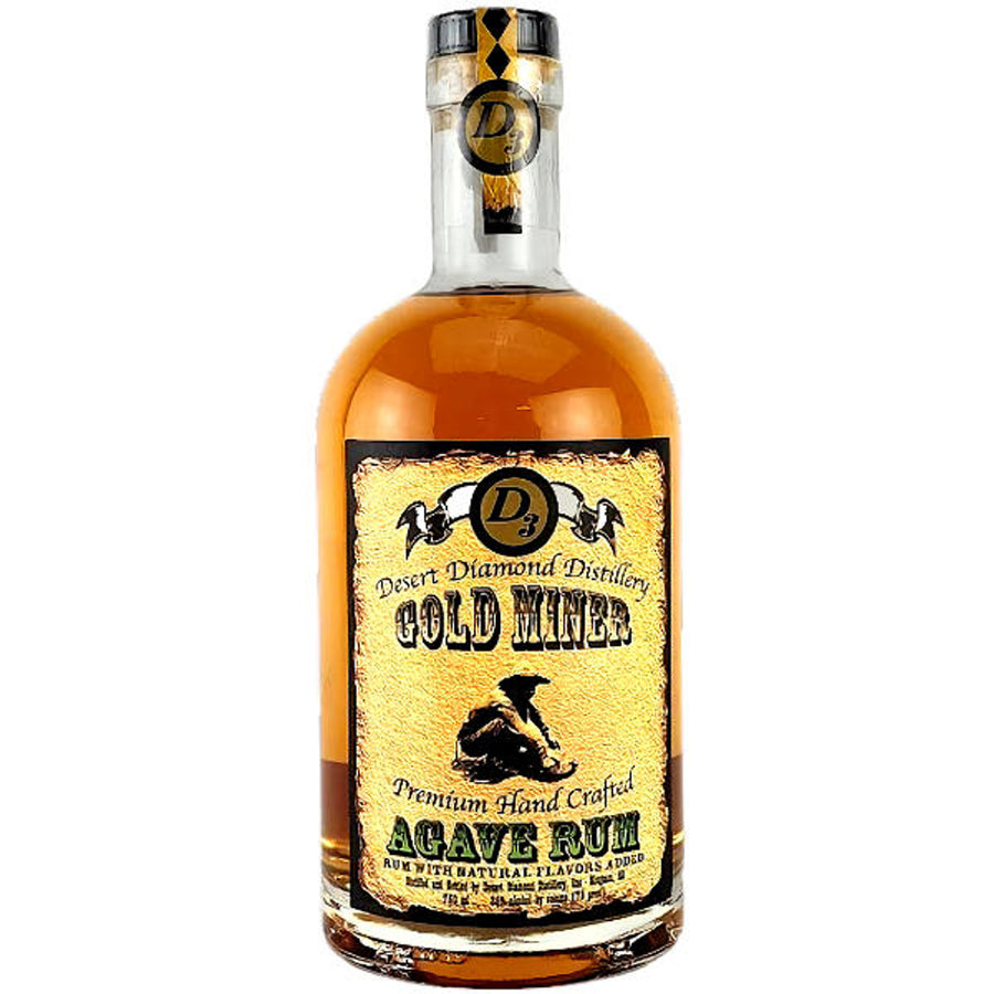 Desert Diamond Distillery Gold Miner Agave Rum 750 ML
