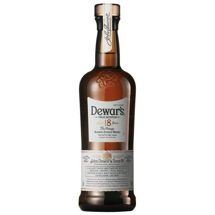 Dewars Double Aged Scotch Whisky 18 year 750ml