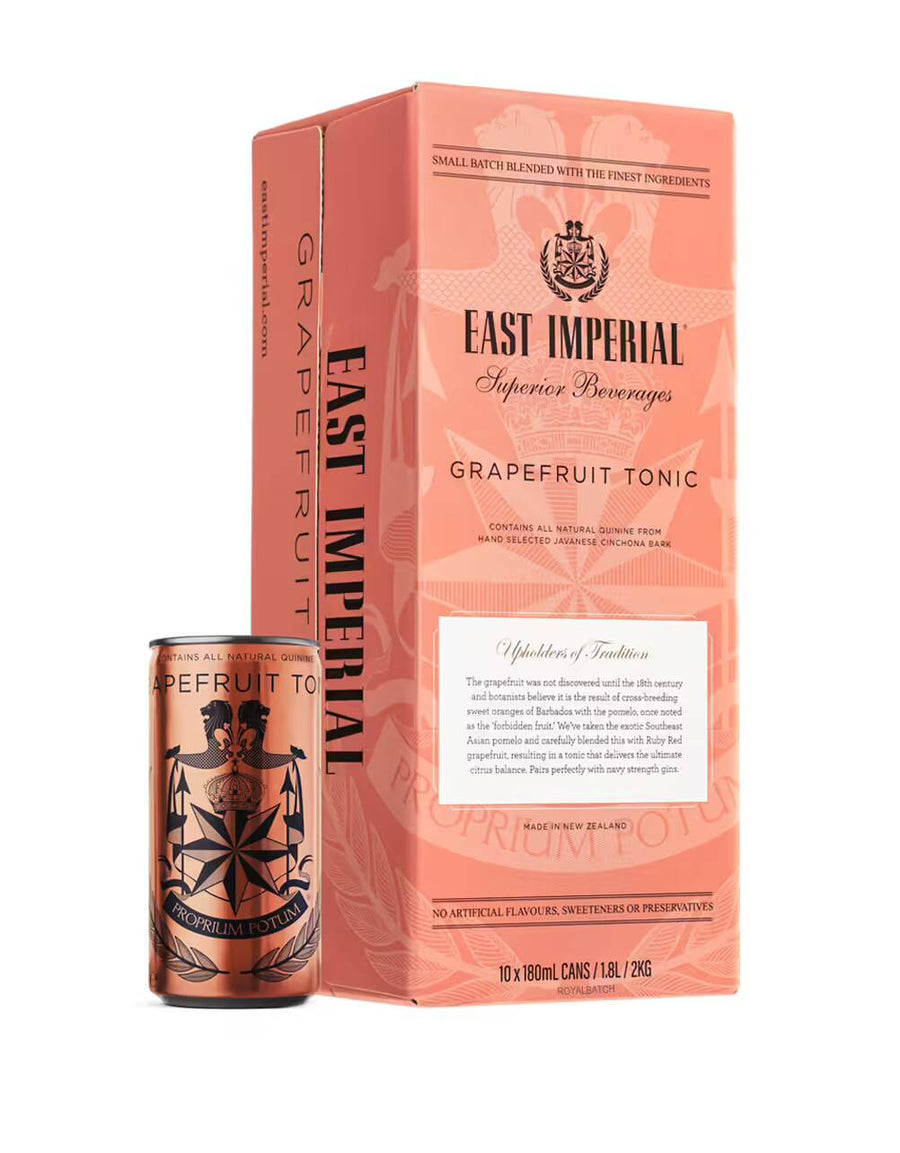 East Imperial Grapefruit  Tonic Water 10 Pack 180 ml