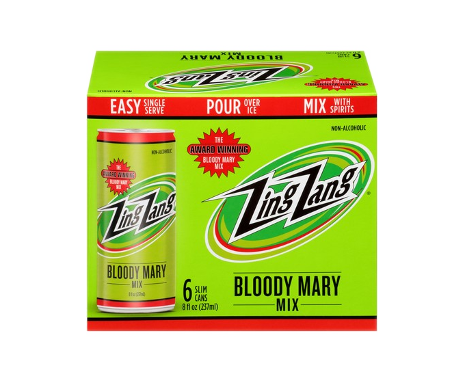 Zing Zang Bloody Mary Mix Organic 6pk 7.5