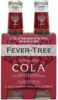 Fever Tree Distillers Cola (4 Pack) 200 ml