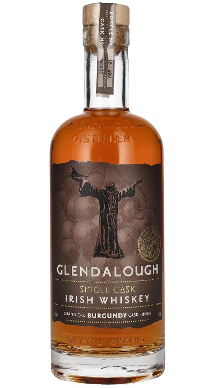 Glendalough Distillery Single Cask Irish Whiskey Grand Cru Burgundy Cask Finish 750 ml