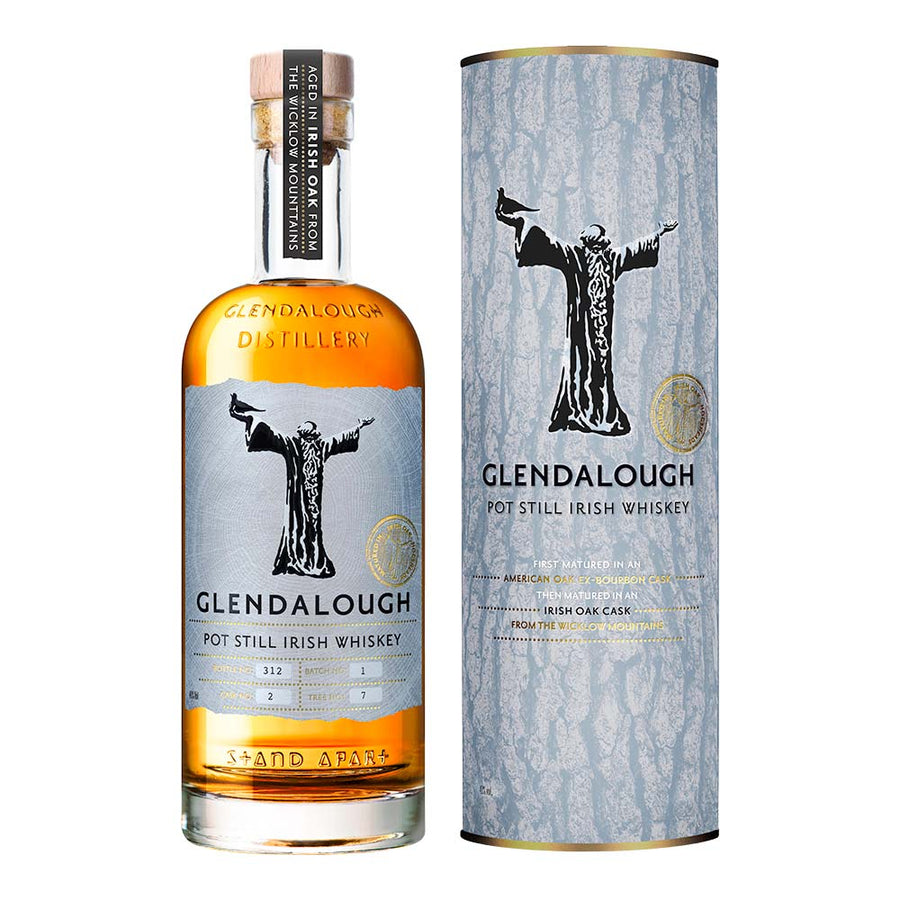 Glendalough Pot Still Irish Whiskey Irish Oak 750 ml