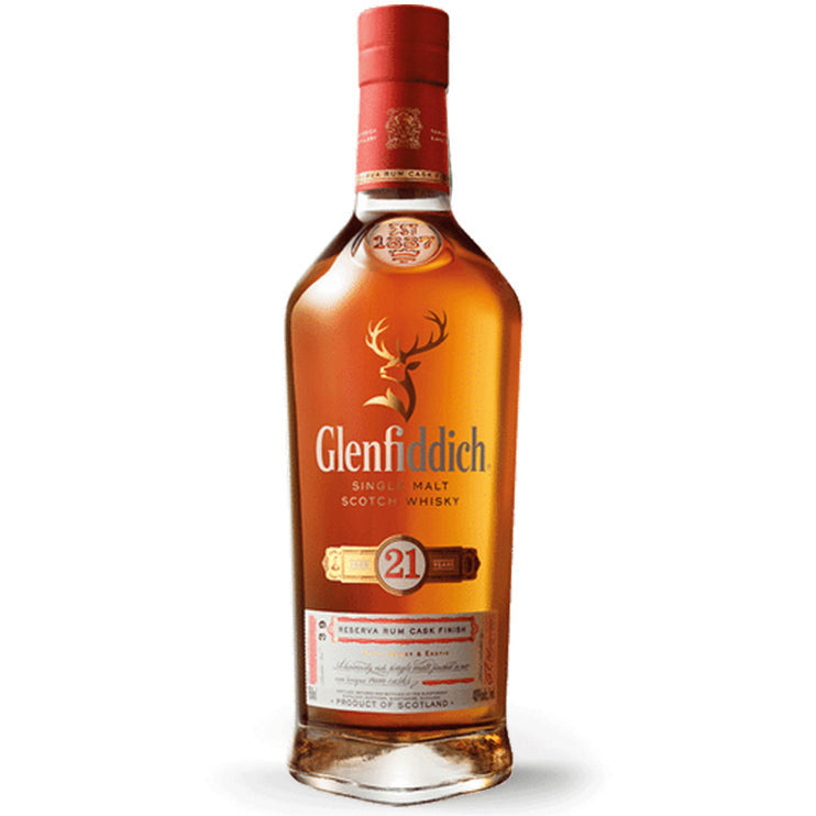 Glenfiddich 21 years Reserve Rum Cask Finished whisky 750 ml